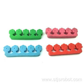 Soft Pedicure Nail Art Tool EVA Foam Toe Separators Nail Disposable Toe Separator